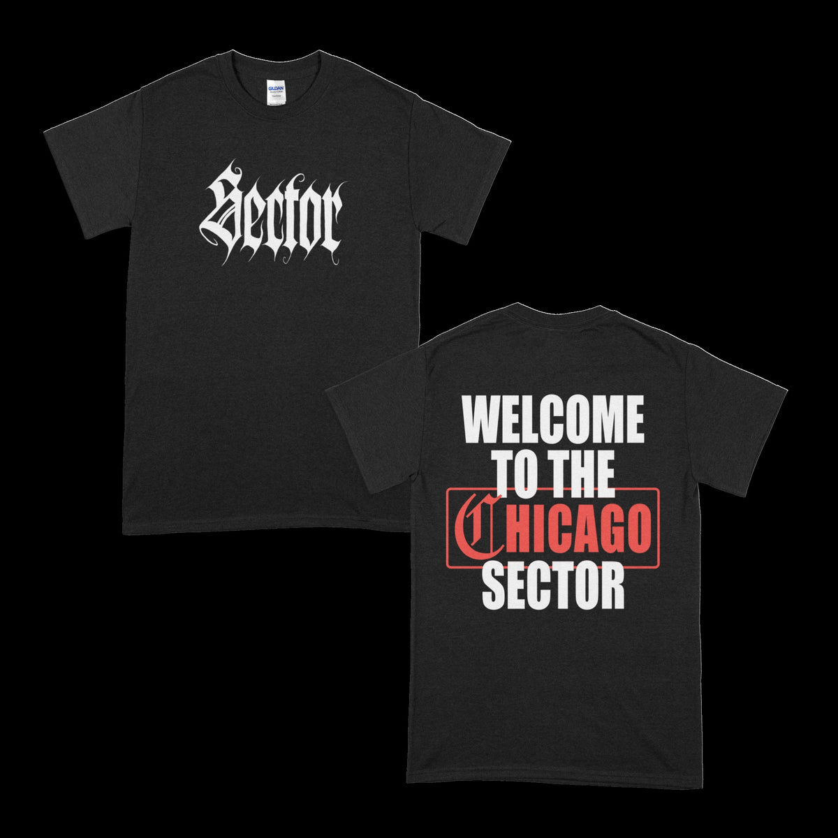 Sector Chicago Sector T Shirt Brass City Merch