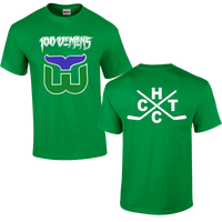 100 Demons Green "Whalers" Green T-Shirt