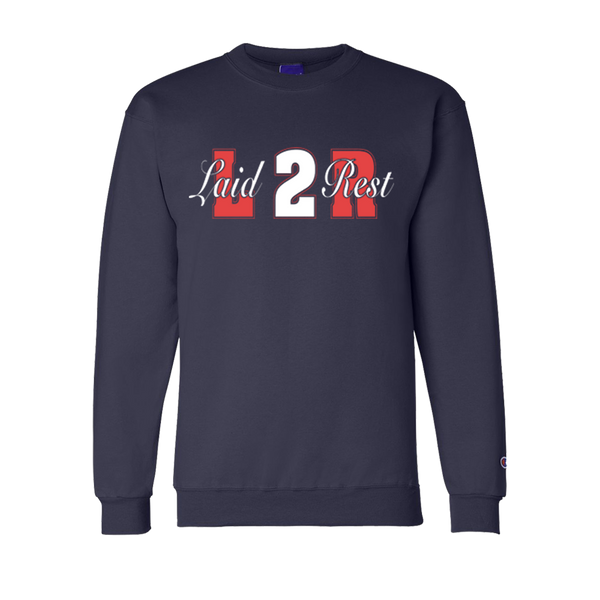 Laid 2 Rest Embroidered Crewneck
