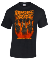 Creeping Death "Sinners Torch" T-Shirt