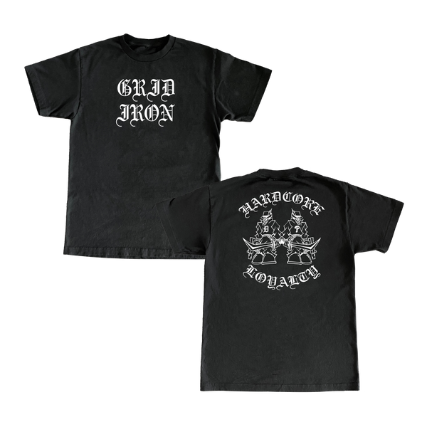 Gridiron "Hardcore Loyalty" Black T-Shirt