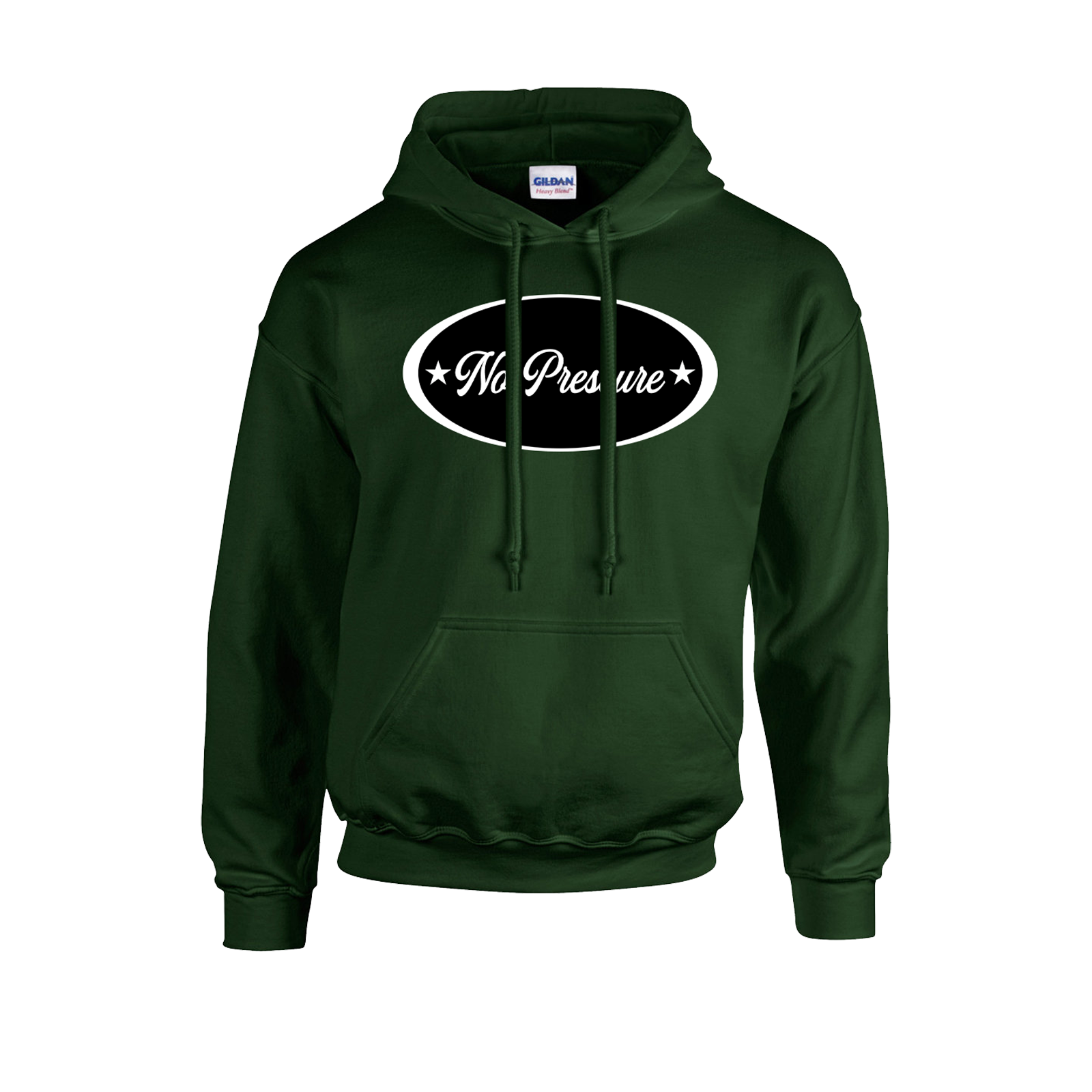No Pressure Hoodie Brass City Merch
